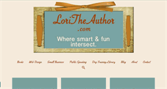 Desktop Screenshot of loritheauthor.com